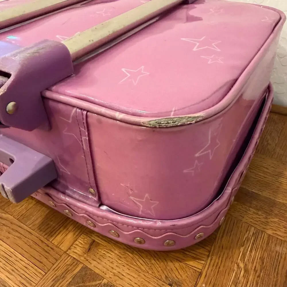 Vintage Bratz Envogue Glitter Roller Luggage Suitcase